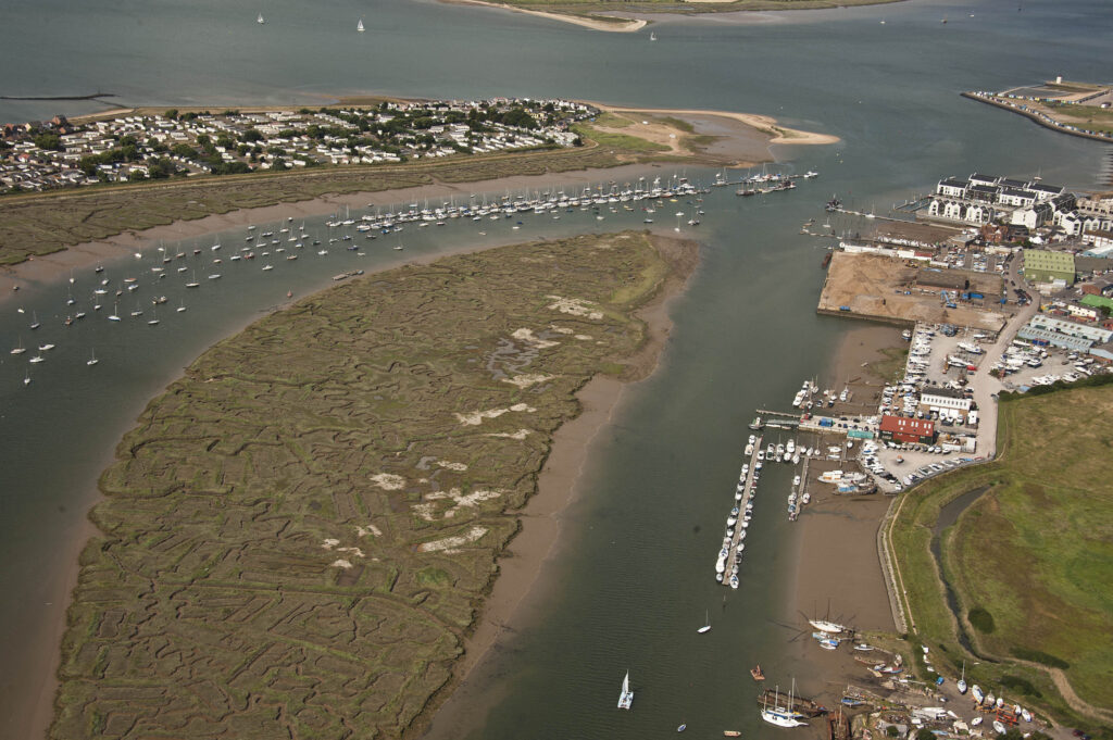 Brightlingsea Harbour aero survey -154